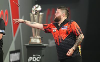 Michael Smith aus Gruppe B der GUDE DARTS OPEN (Foto: S-PROMOTION Event GmbH)